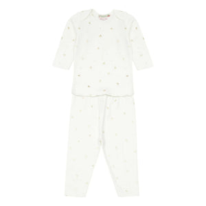Bonpoint - Cherry T-Shirt + Leggings | Gold