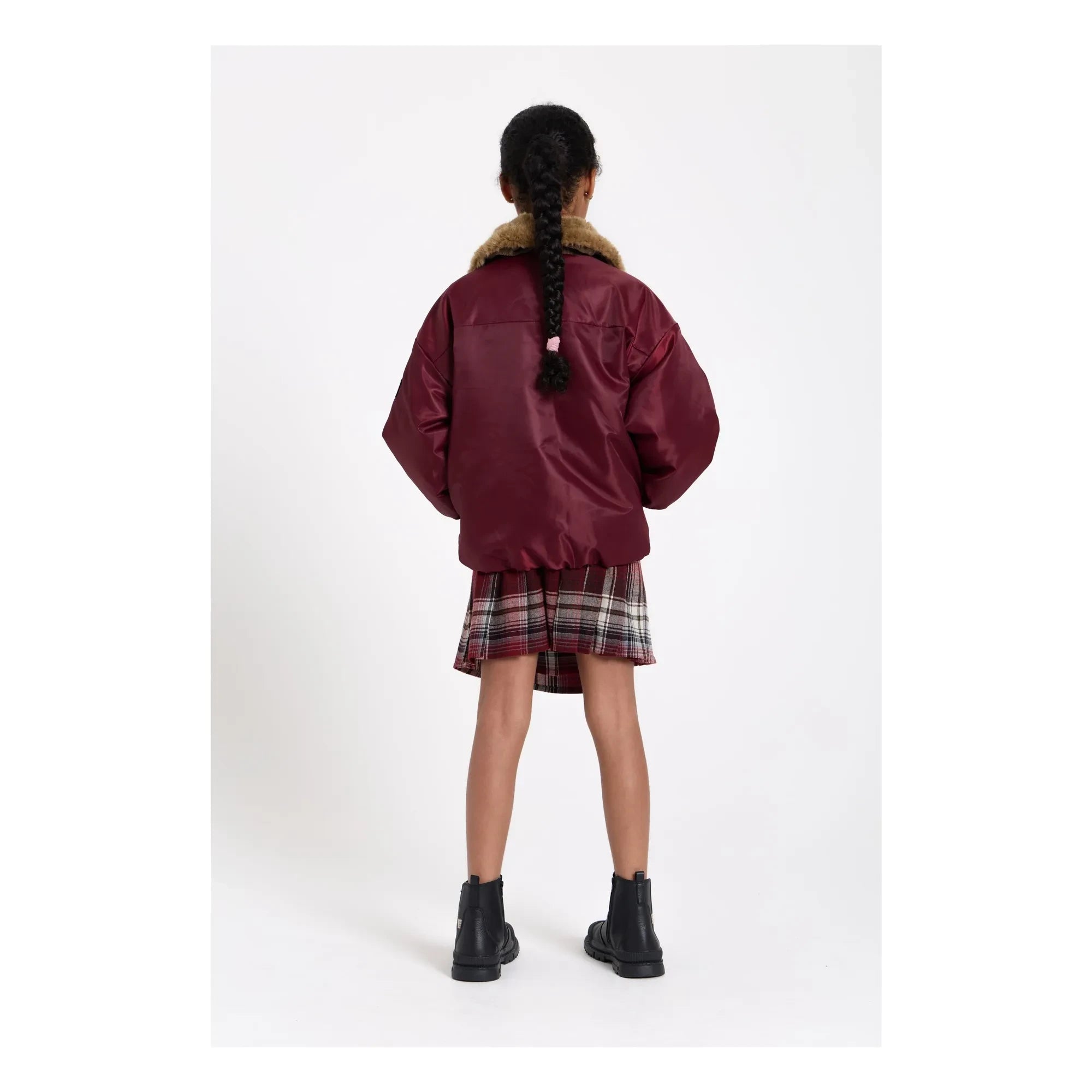 Finger in the Nose - Aria Bomber Jacket | Aubergine