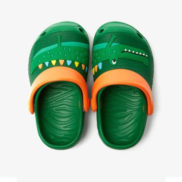 Next - Yeşil Timsah Erkek Çocuk Terlik-Dinossi