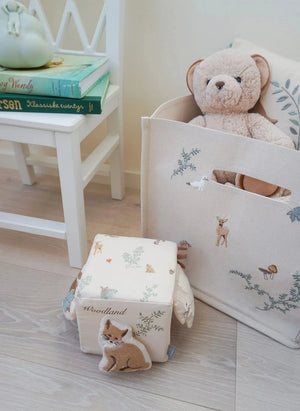 Cam Cam - Woodland Activity Cube | Ecru