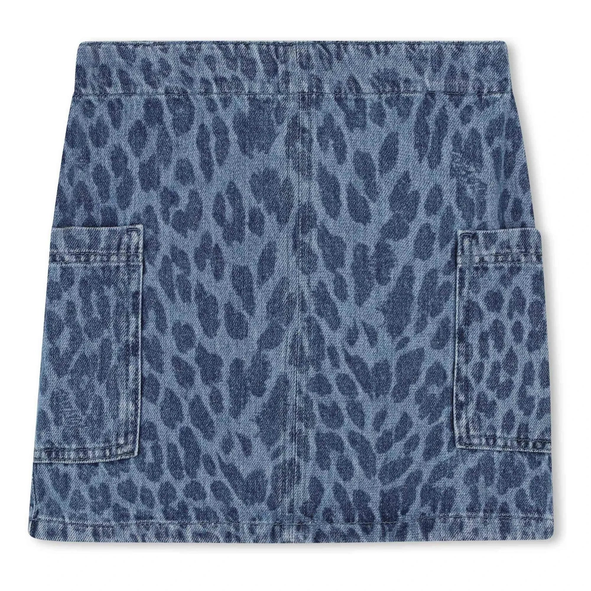 Zadig & Voltaire - Leopar Kot Etek | Denim