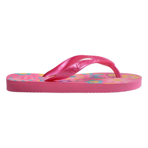 Havaianas - Flores Parmak Arası Terlik | Fuşya