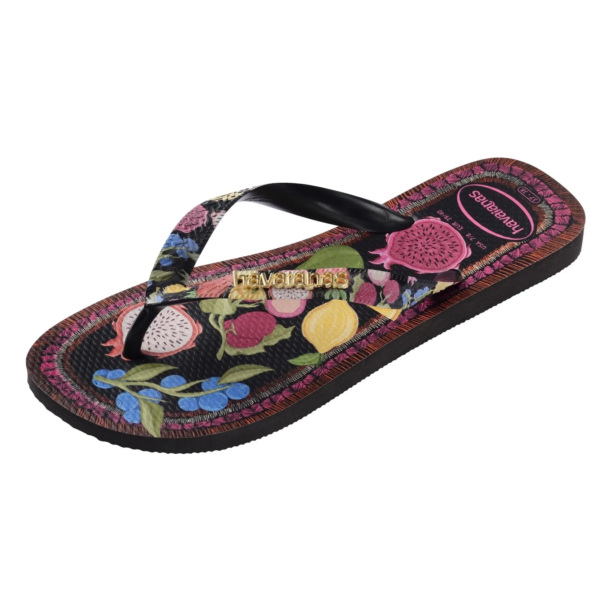 Havaianas - Top Tropicalia Vibes Flip Flops | Black