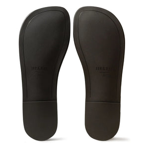 Hereu - Lina Leather Sandals | Black
