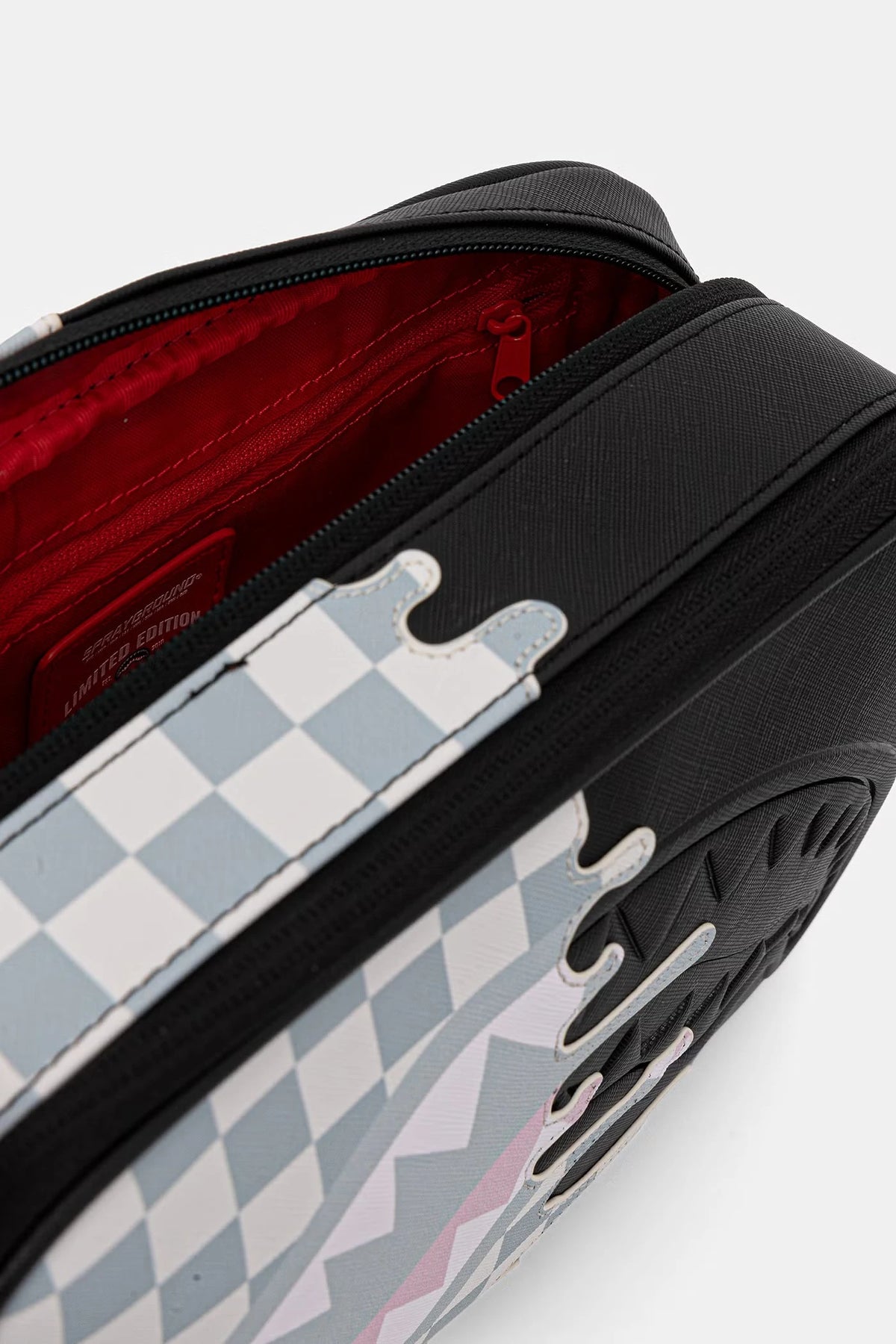 Sprayground - White Synthetic Leather Cosmetic Bag 910B8918NSZ