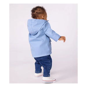 Petit Bateau - Iconic Waxed Recycled Fiber Baby | Blue