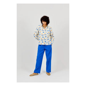 a.p - Cotton Pants | Blue