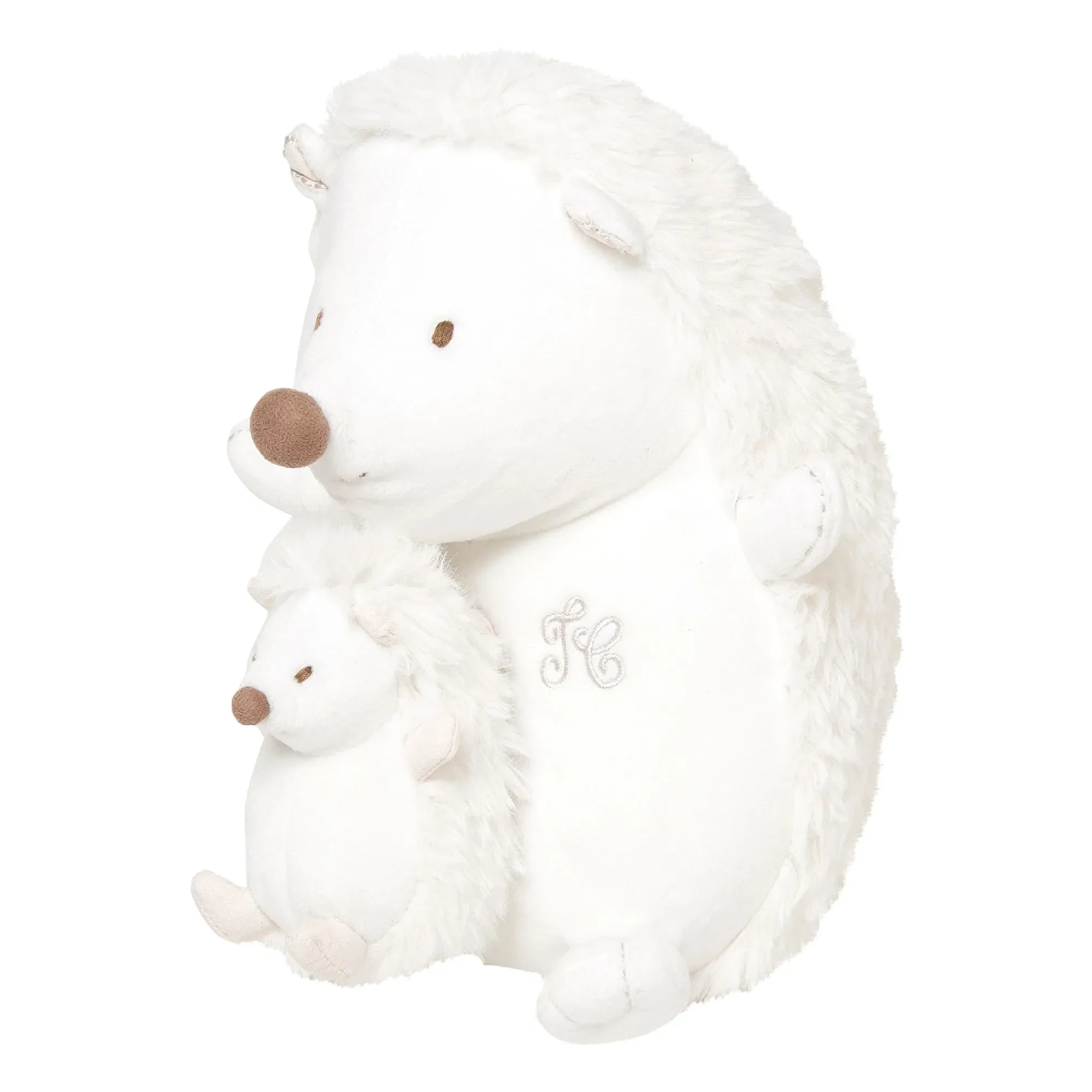 Tartine et Chocolat - Léon Hedgehog Musical Soft Toy | Ecru