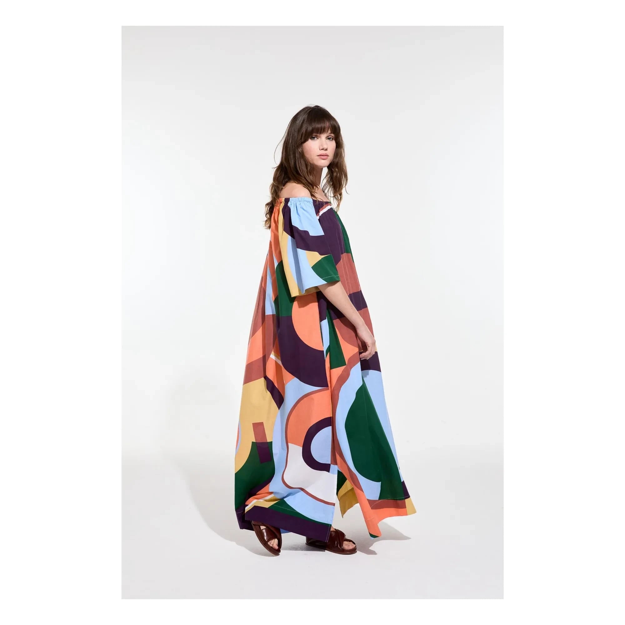 Mapoésie - Palao Poesie Cotton Dress | Coral