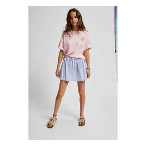 Indee - Striped Vincennes Skirt and Pants | Blue