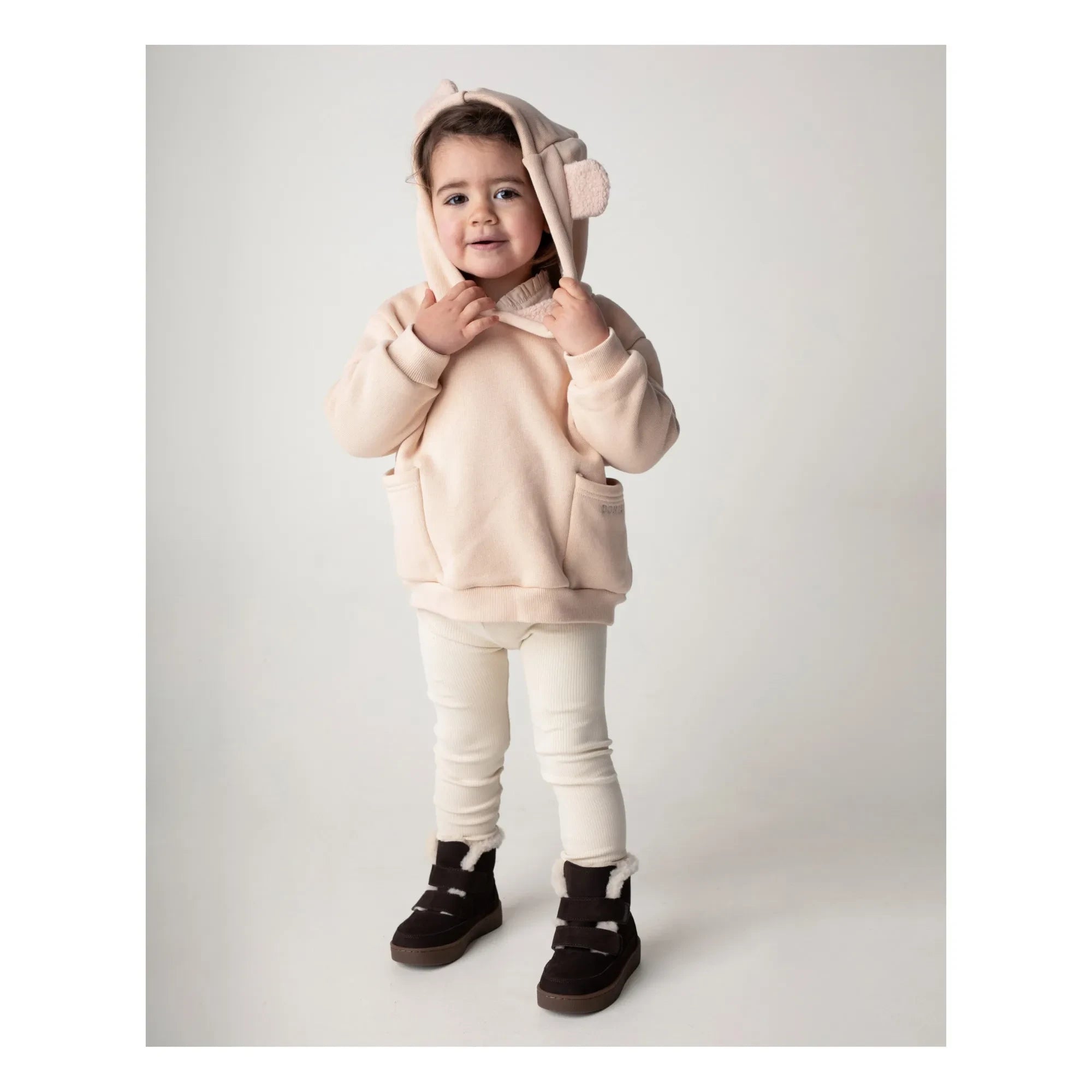 Donsje - Ellie Organic Cotton Tights | Ecru