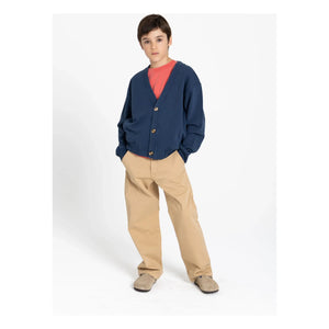 Smallable Kid - Ostmark Organic Cotton Cardigan | Night Blue