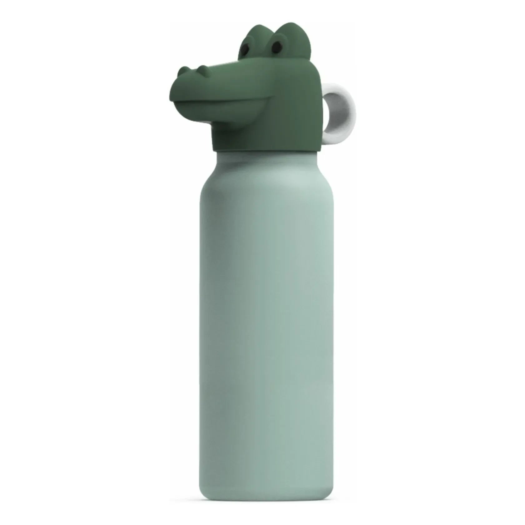 Liewood - Falk Crocodile Water Bottle - 350 ml | Mint/Leaf Green