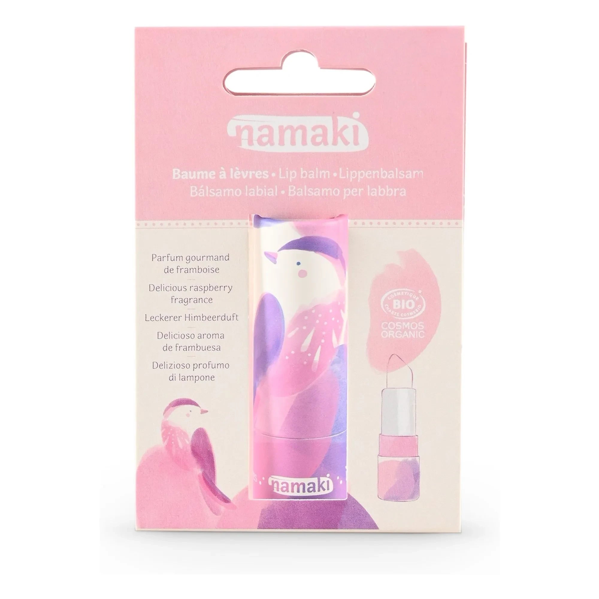 Namaki - Raspberry Lip Balm | Pink