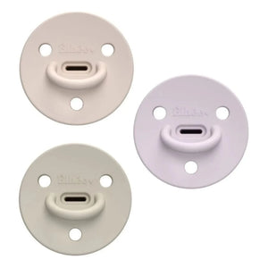 Elhée - Choochoo Billie Medical Silicone Pacifier Tips - Set of 3 | Pink