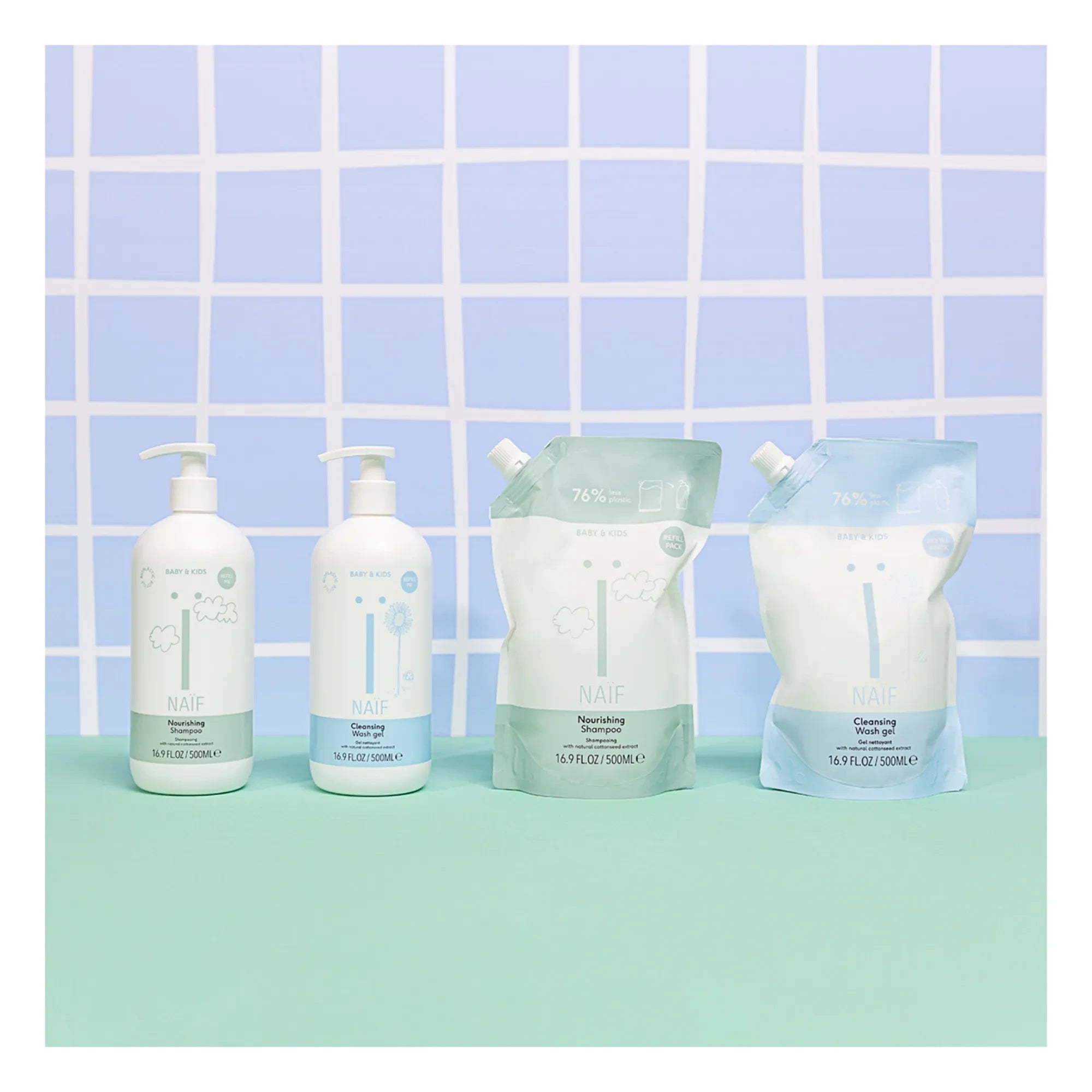 Naïf Natural Skincare - Duş jeli - 500 ml