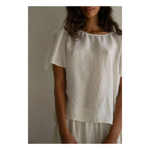 THEAVANT - Top La Fille Dantel | Beyaz