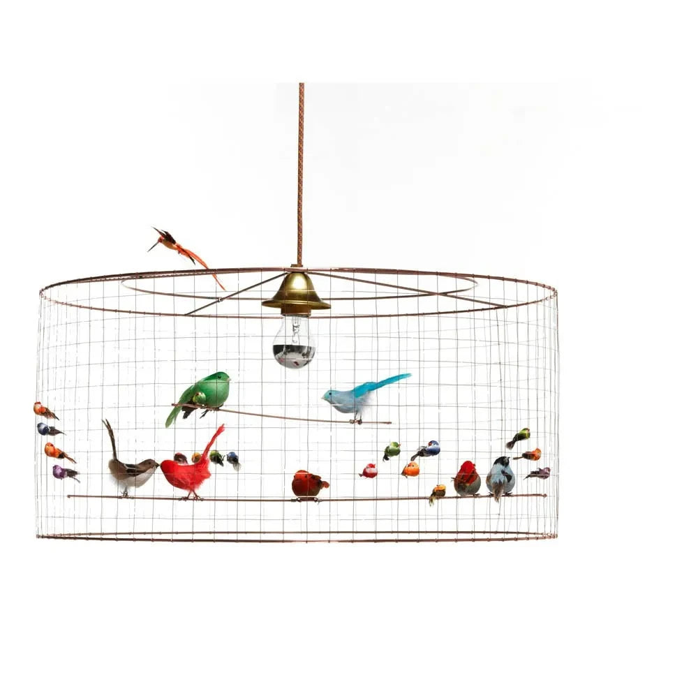Mathieu Challières - Medium Cage Pendant Lamp
