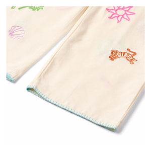 Molo - Alfie Minis Doodles Pants | Ecru