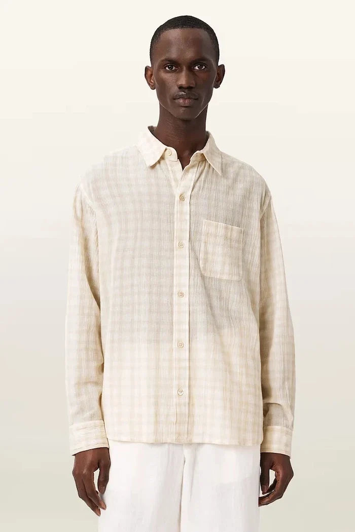 AllSaints Erkek Pamuklu Gömlek TOYA