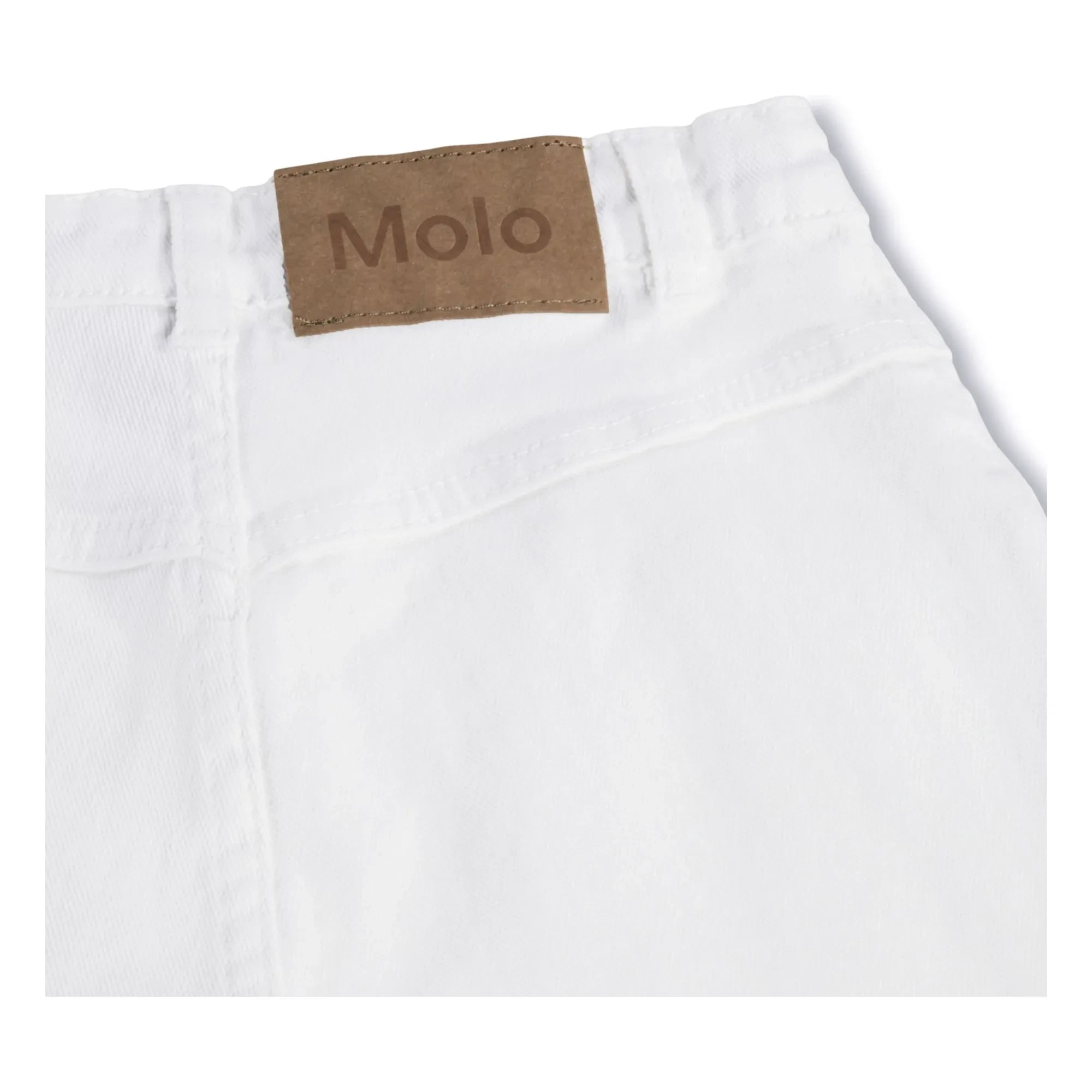 Molo - Adalyn Denim Shorts | White