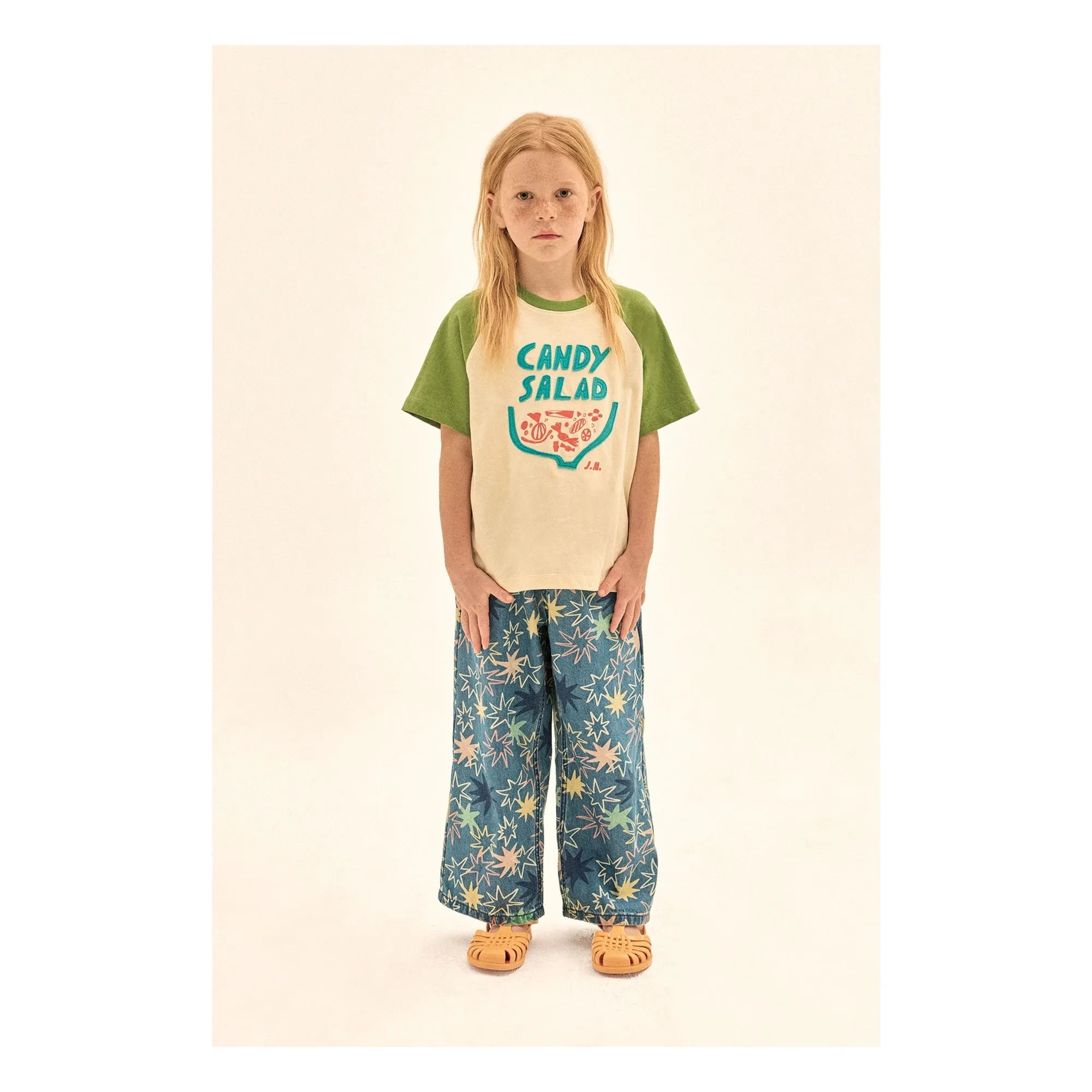 Jelly Mallow - Candy Salad T-shirt | Ecru
