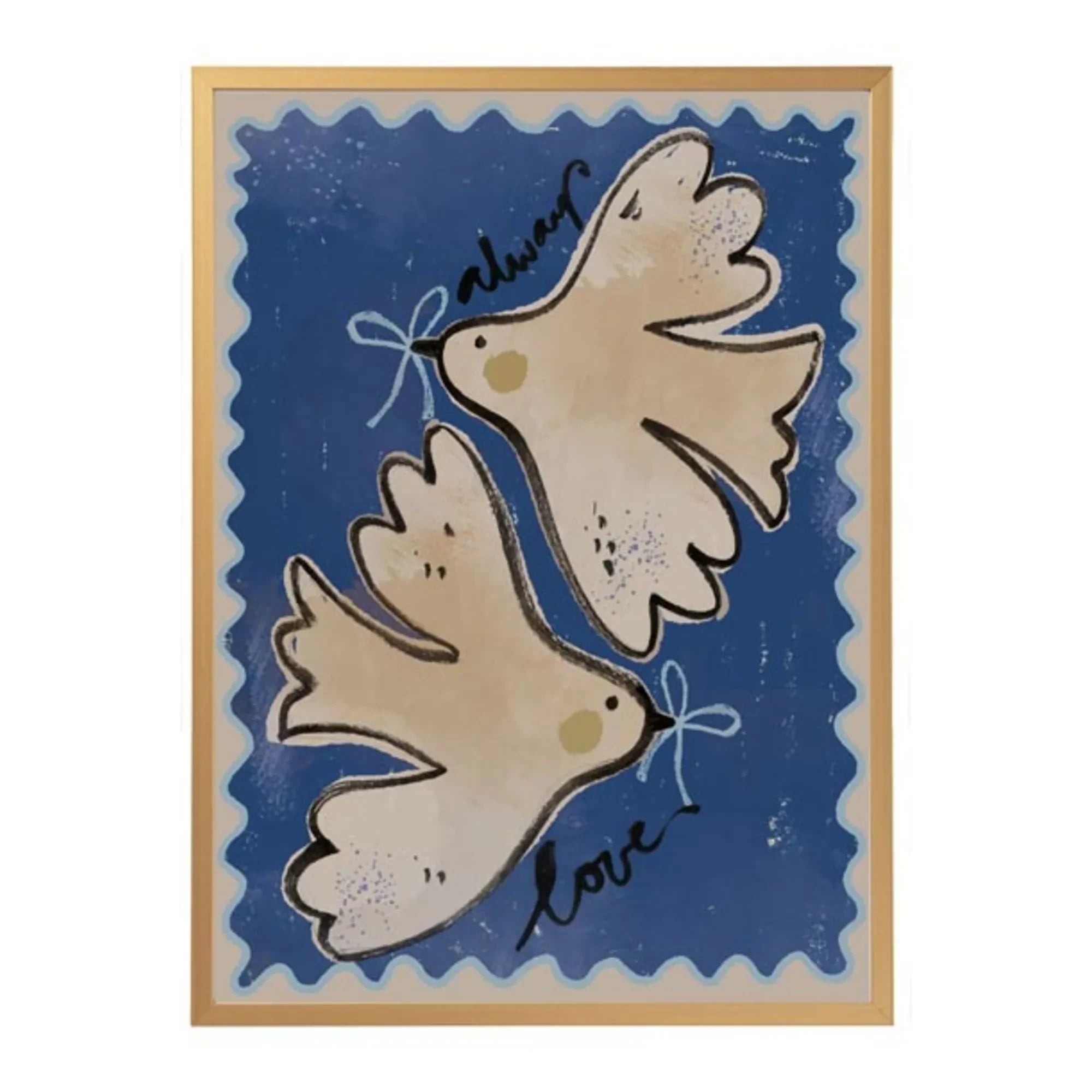 Studio Loco - Large Poster Always Love | Blue