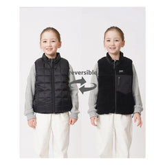 Taion - Down x Boa Mountain Reversible Sleeveless Jacket | Black