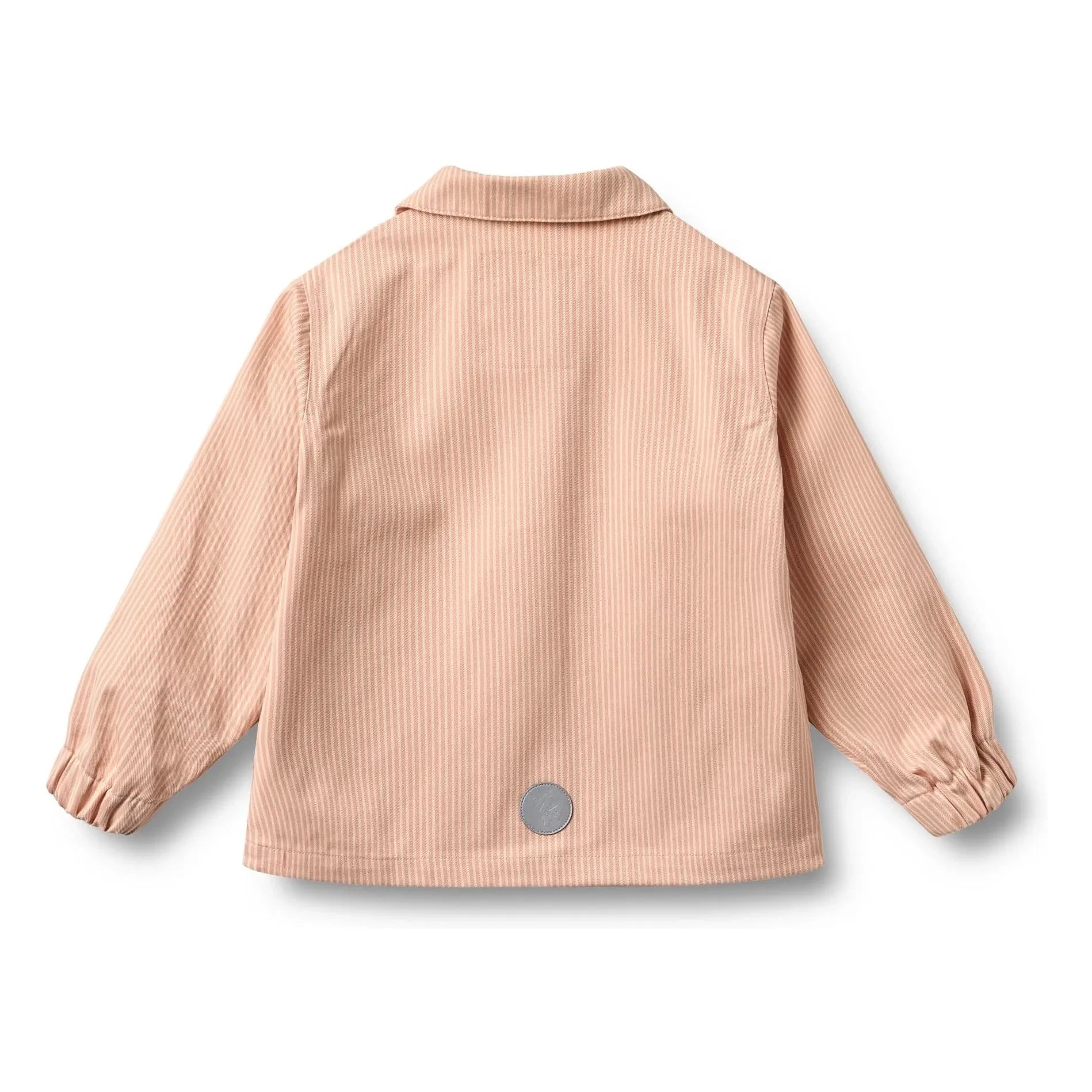 Wheat - Bofo Striped Organic Cotton Jacket | Peach