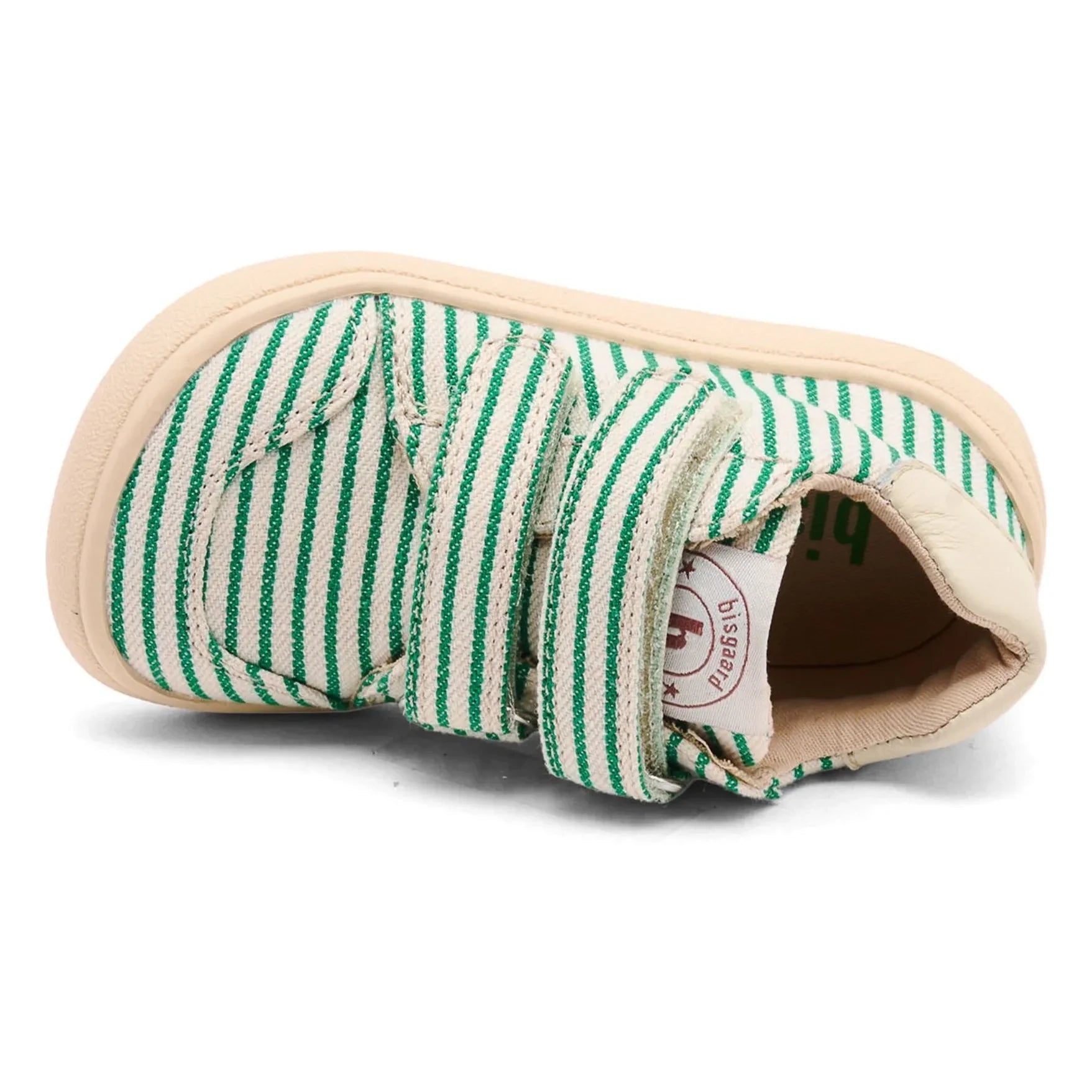 bisgaard - Striped Scuffed Detail Sneakers | Green