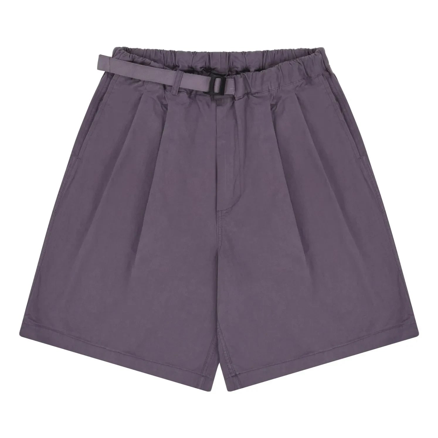 Kappy - Short Double-Pleated Wide | Purple