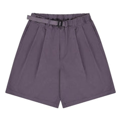 Kappy - Short Double-Pleated Wide | Purple