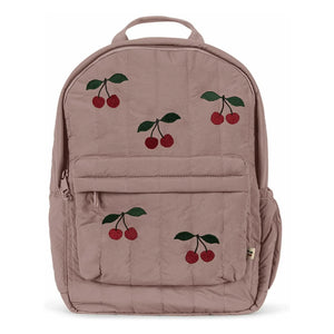 Konges Sløjd - Juno Cherry Quilted Backpack | Mauve