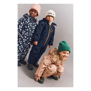 Liewood - Maddy Color-Blocked Ski Suit Made from Recycled Fibers | Night Blue
