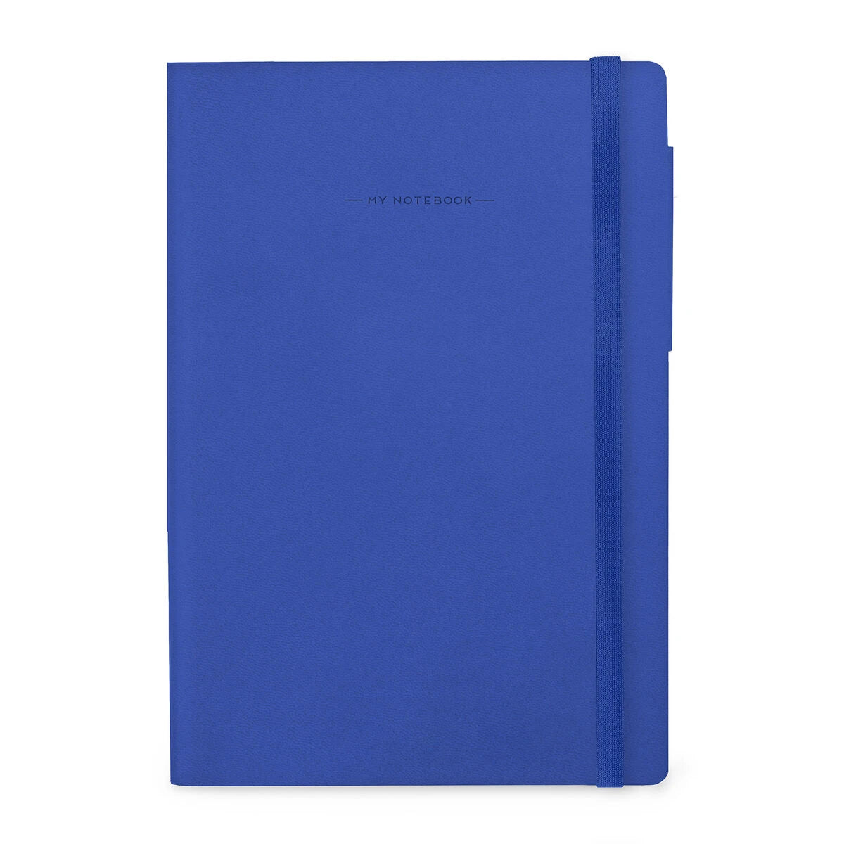 Legami - Notebook with Blank Pages and Monochrome Soft Cover - Eclectic Blue - My Notebook