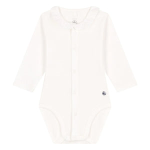 Petit Bateau - White Crew Neck