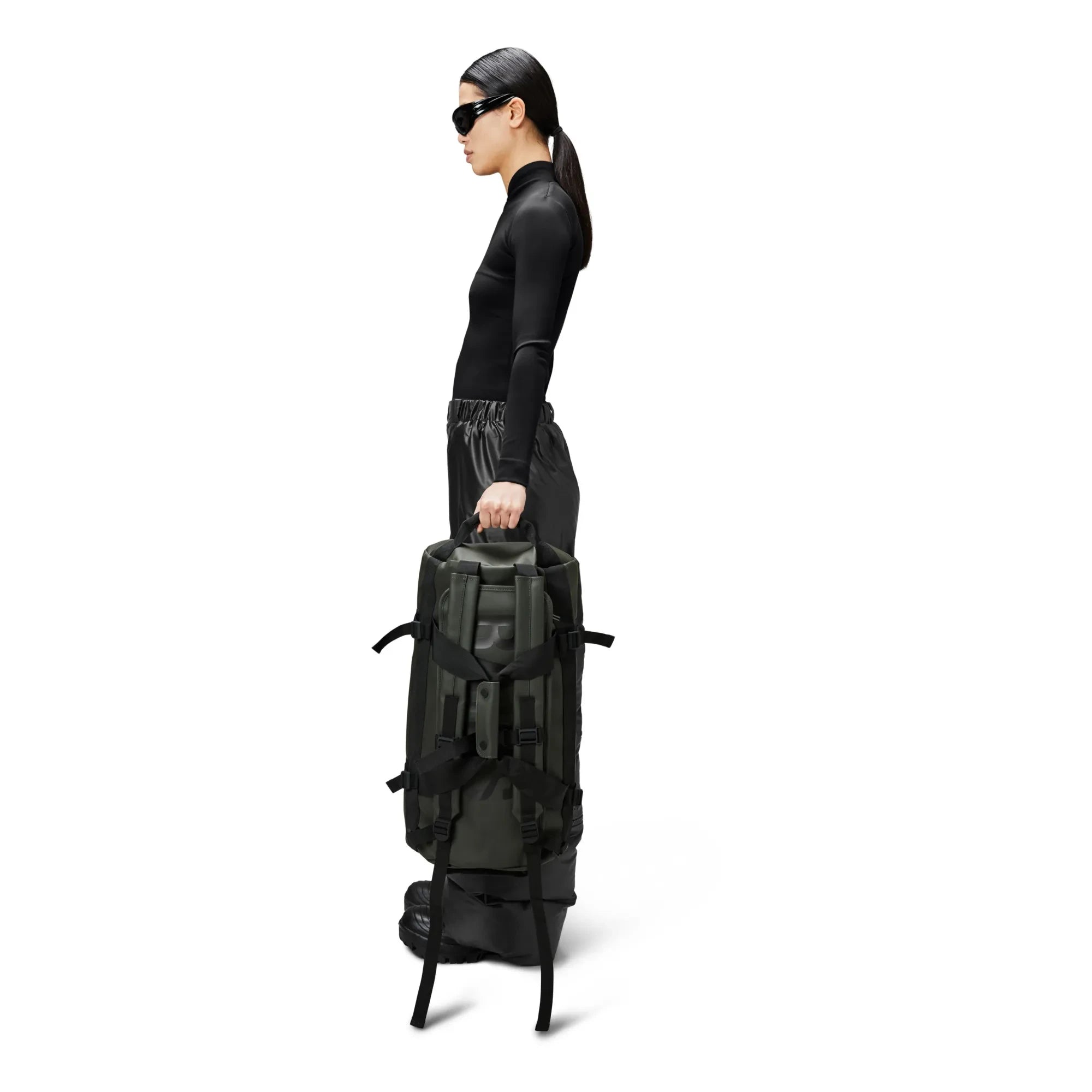 Rains - Küçük Texel Duffel Çanta | Haki