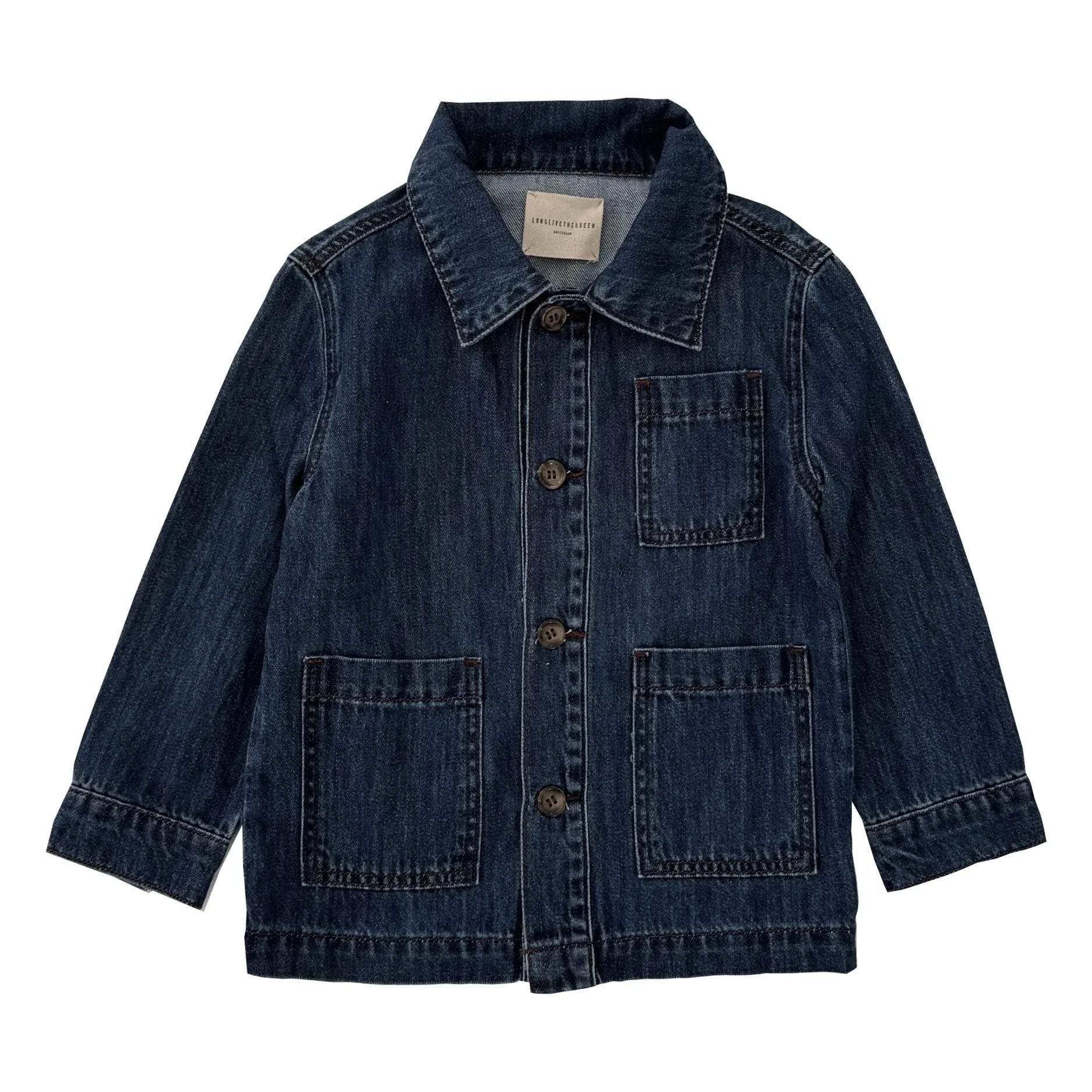Longlivethequeen - Cepli Kot Ceket | Denim brut