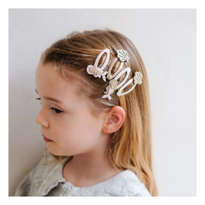 Mimi & Lula - 4 Siren Hairpin Set | Gold
