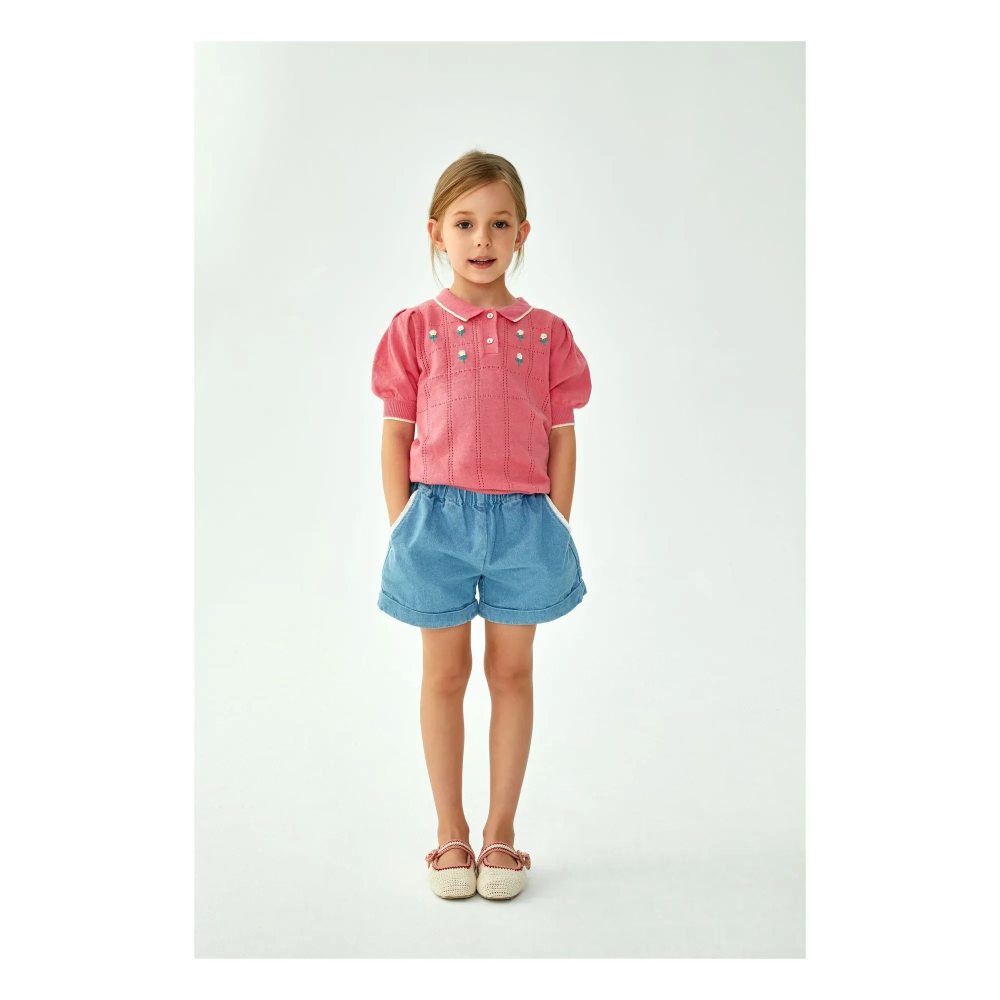 C'era Una Volta - Polo Maria Knit | Pink