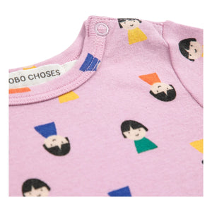 Bobo Choses - Organic Cotton Pions Bodysuit | Lilac