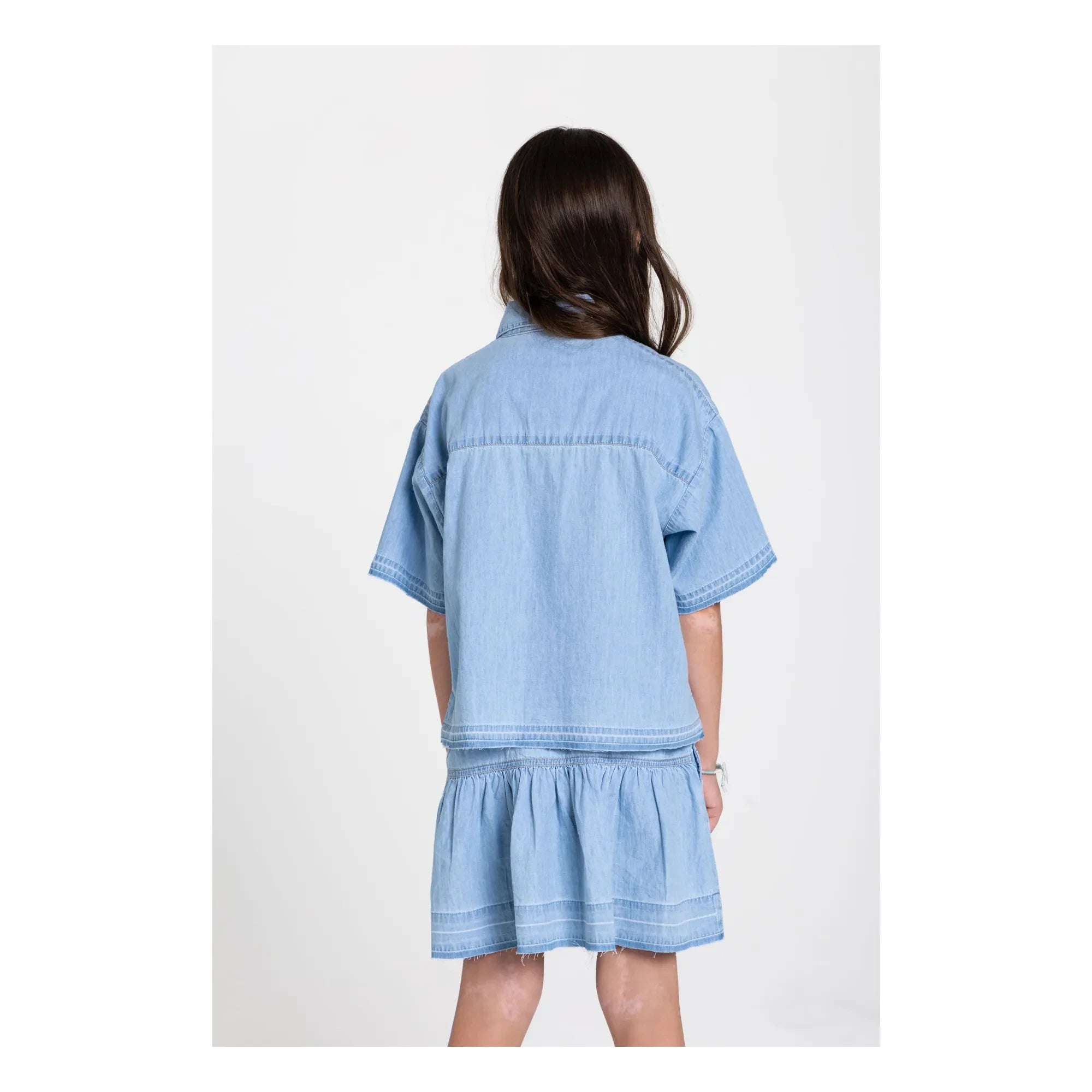 Hundred Pieces - Denim Kaya skirt | Blue