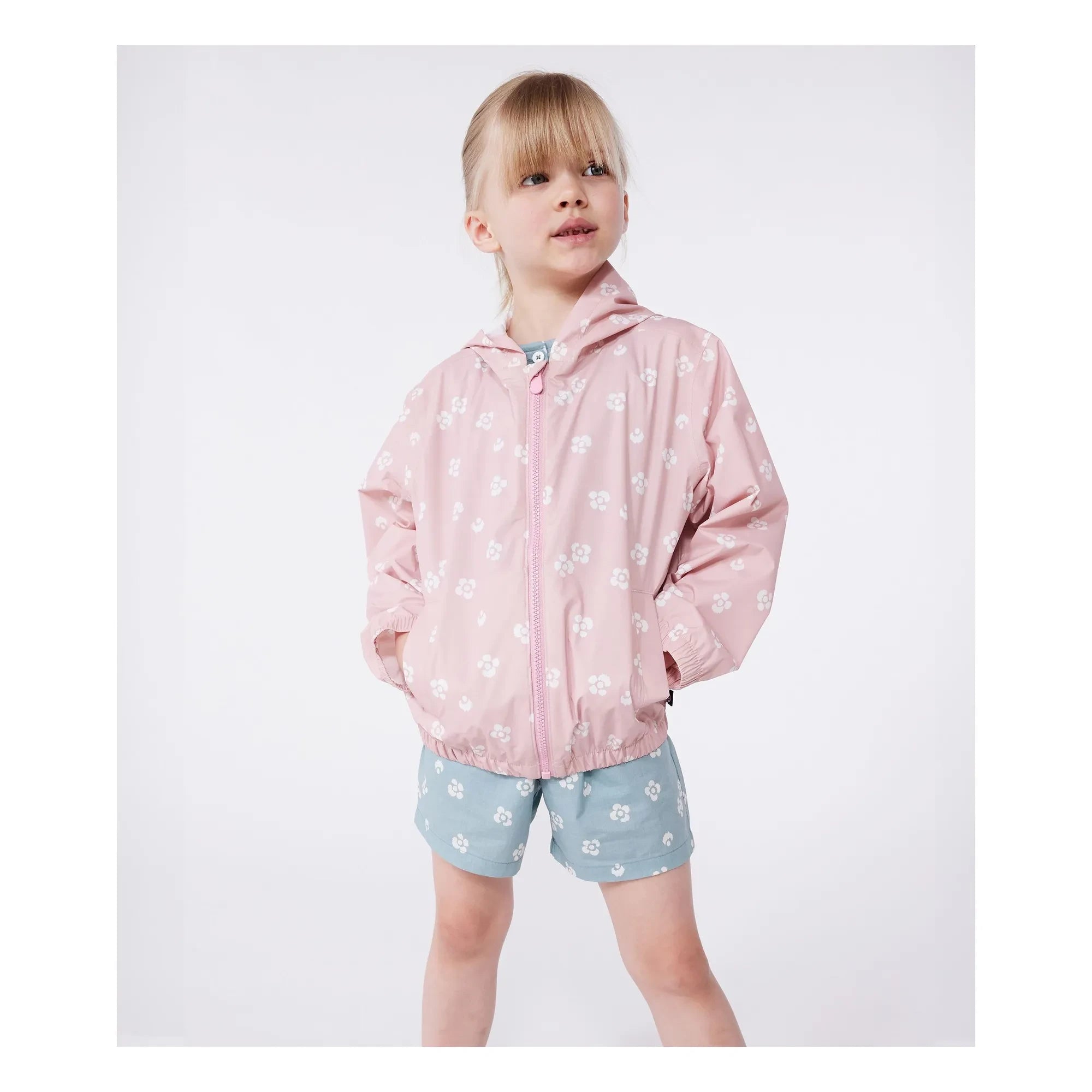 Petit Bateau - Bonzai Recycled Fiber Coat | Pink