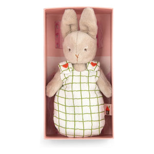 Moulin Roty - Nine the Rabbit Plush Doll in Box | Sand