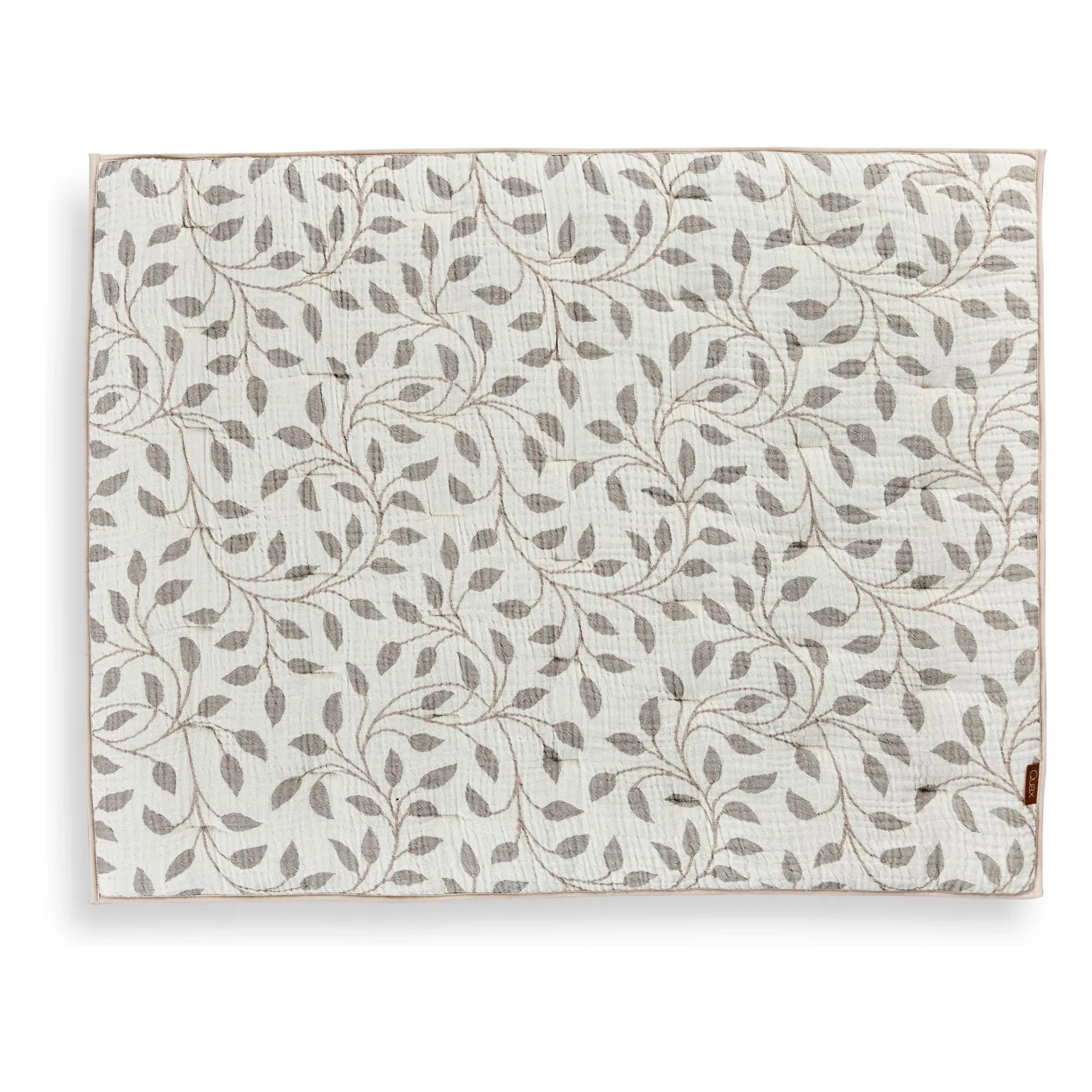 Quax - Gray Leaf Play Mat