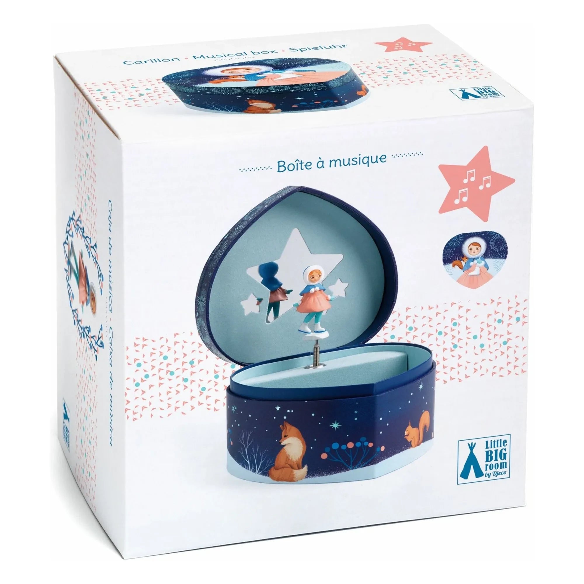 Djeco - Patineuse Jewelry Box | Blue