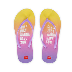 Legami - Size 40/41 Slim Sunset Flip Flops