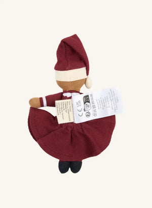 Fabelab - Pocket Size Mrs. Claus Doll | Red