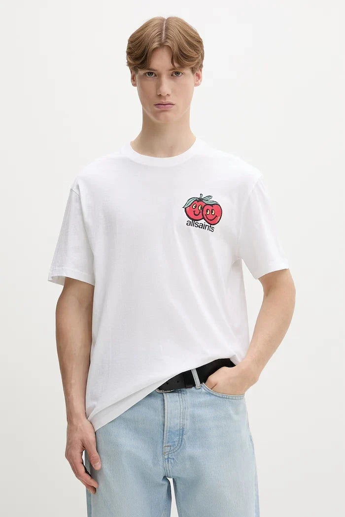 AllSaints basic erkek pamuklu tişört MUTUAL