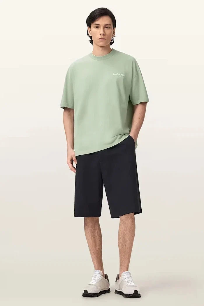 AllSaints Erkek Pamuklu Oversize Tişört